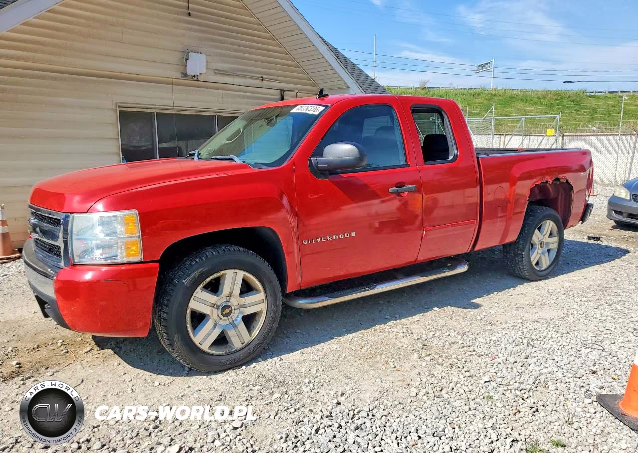 2008 Chevrolet Silverado K1500 VIN:1GCEK19J18Z316242 - 1