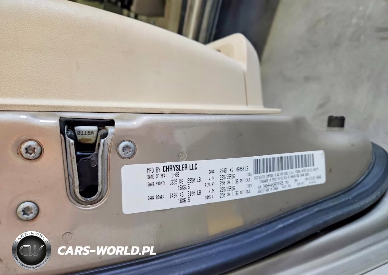 2008 Chrysler Town & Country Lx VIN:2A8HR44H28R707935 - 14