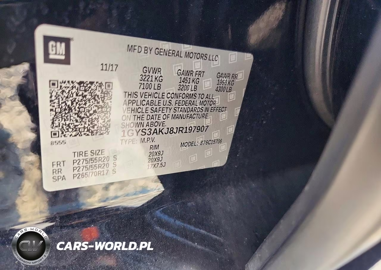 2018 Cadillac Escalade VIN:1GYS3AKJ8JR197907 - 12