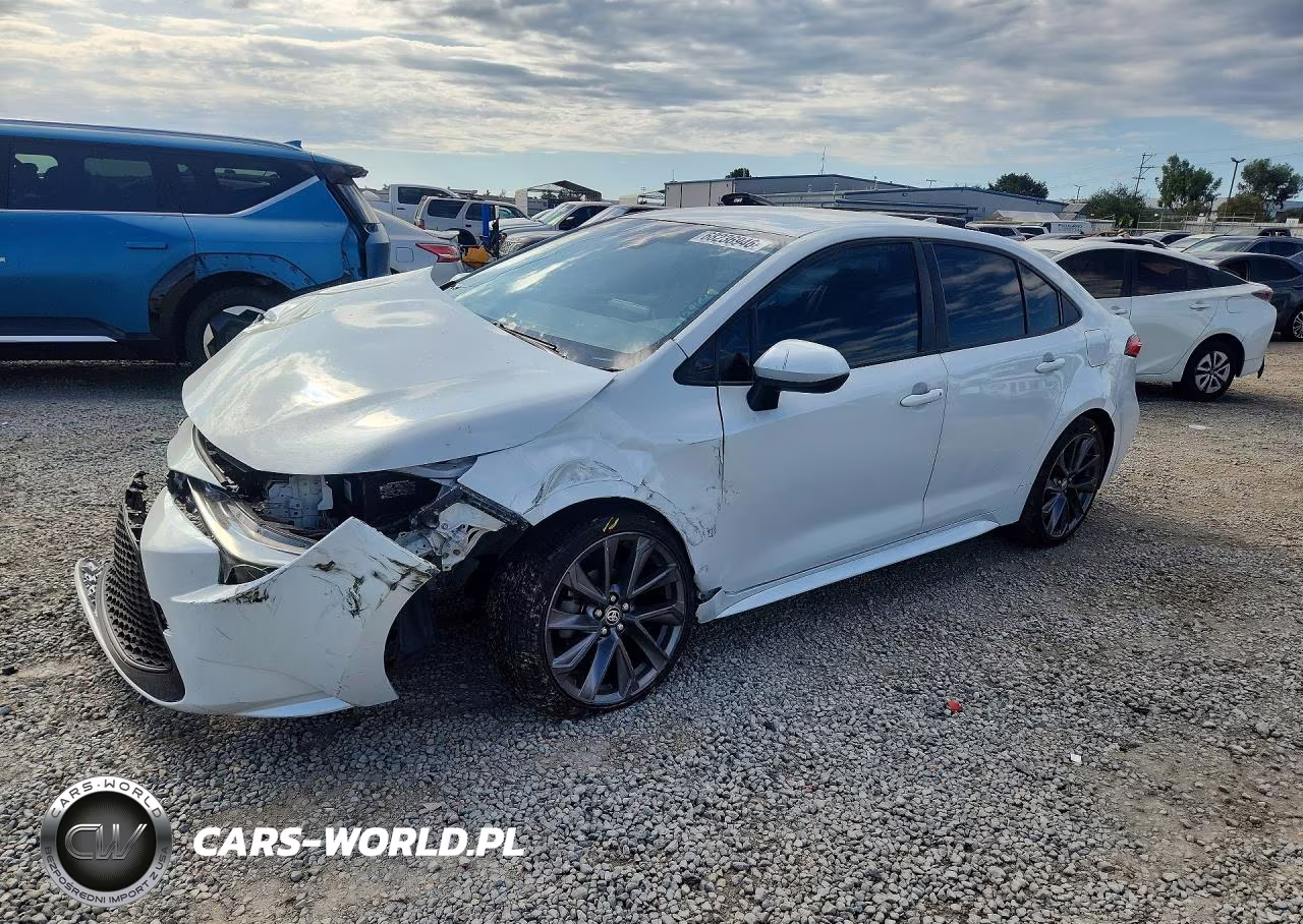 2022 Toyota Corolla Le VIN:JTDEAMDE3N3003223 - 1