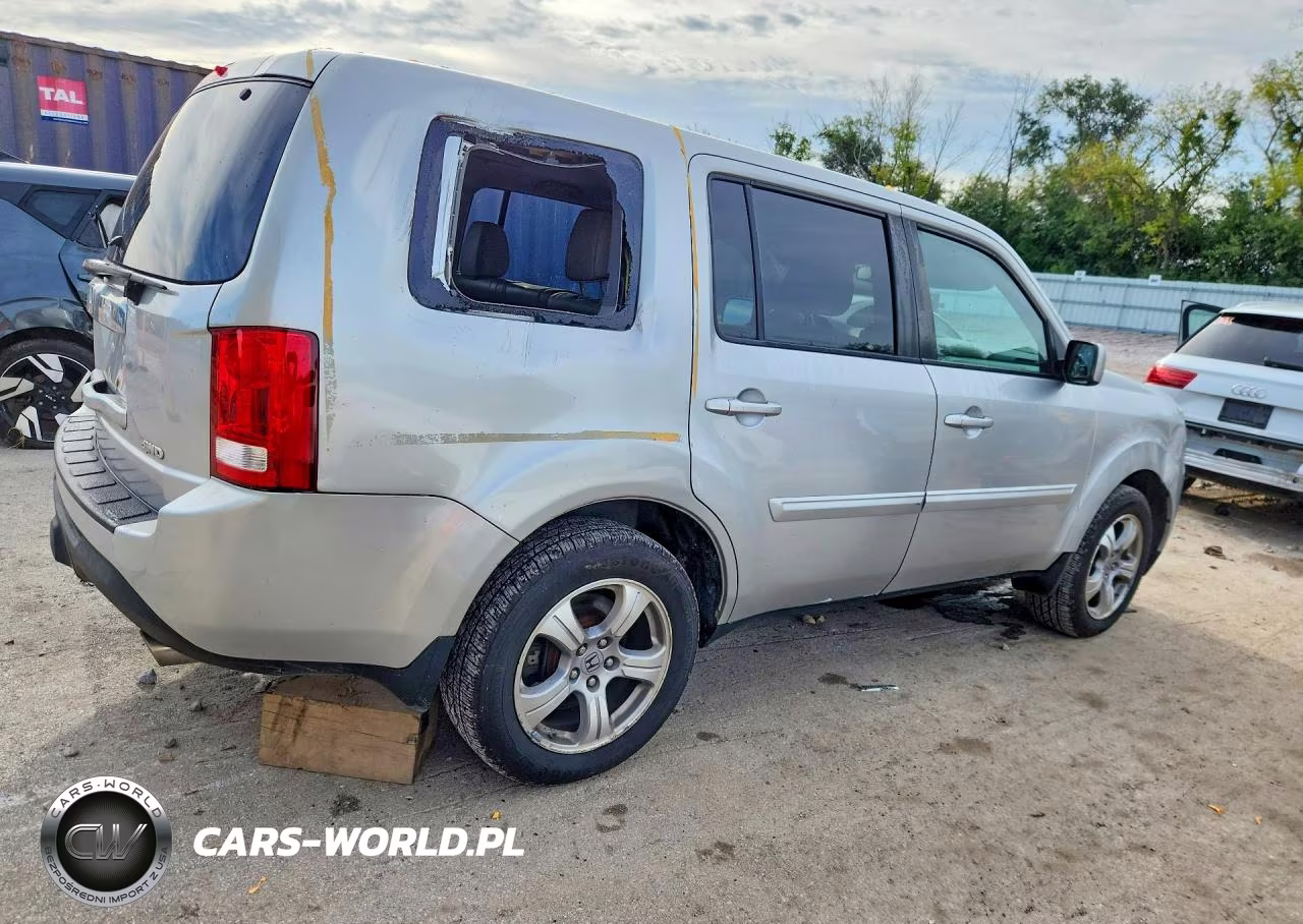 2013 Honda Pilot Exl VIN:5FNYF4H53DB003846 - 3