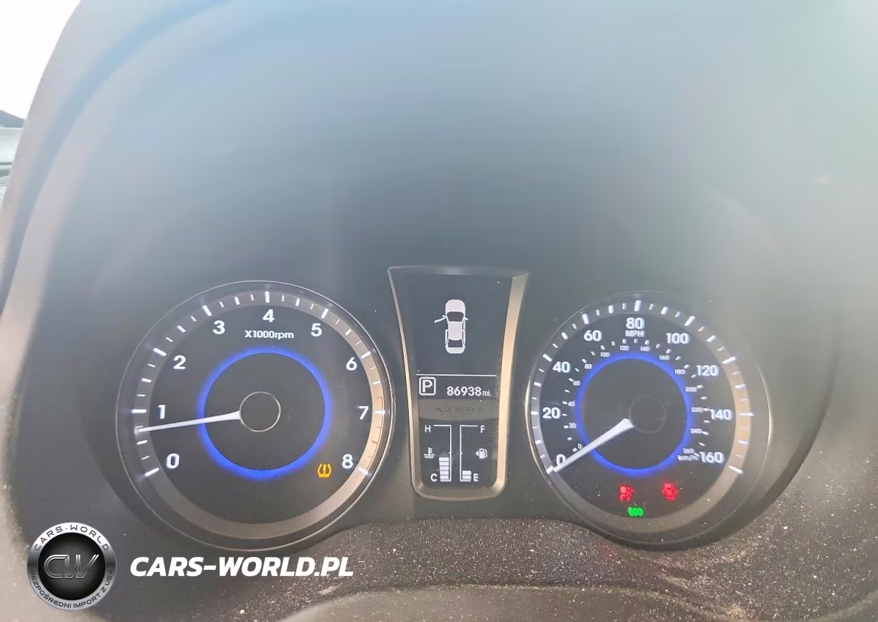 2013 Hyundai Azera Base VIN:KMHFH4JG6DA215982 - 9