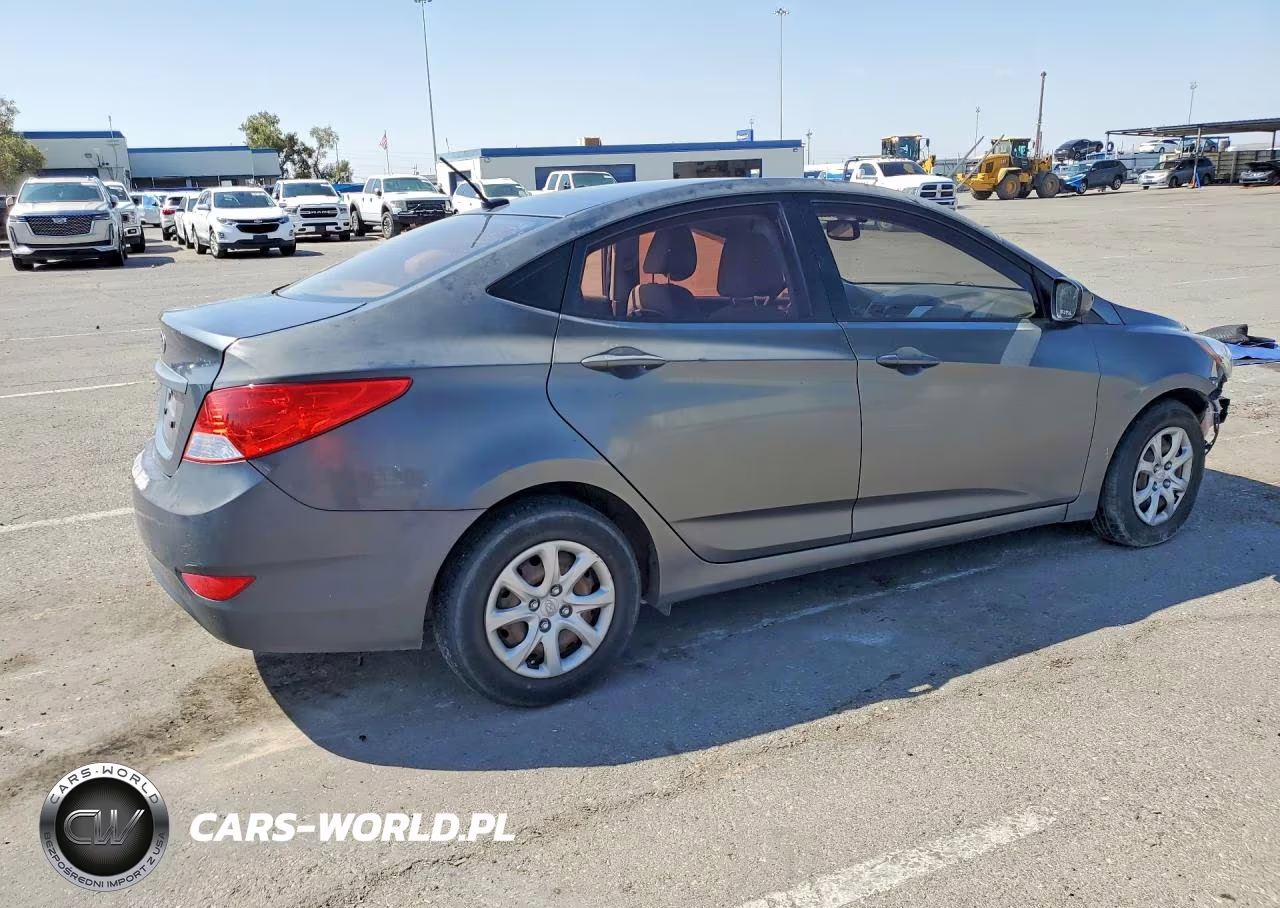 2012 Hyundai Accent Gls VIN:KMHCT4AE1CU229804 - 3