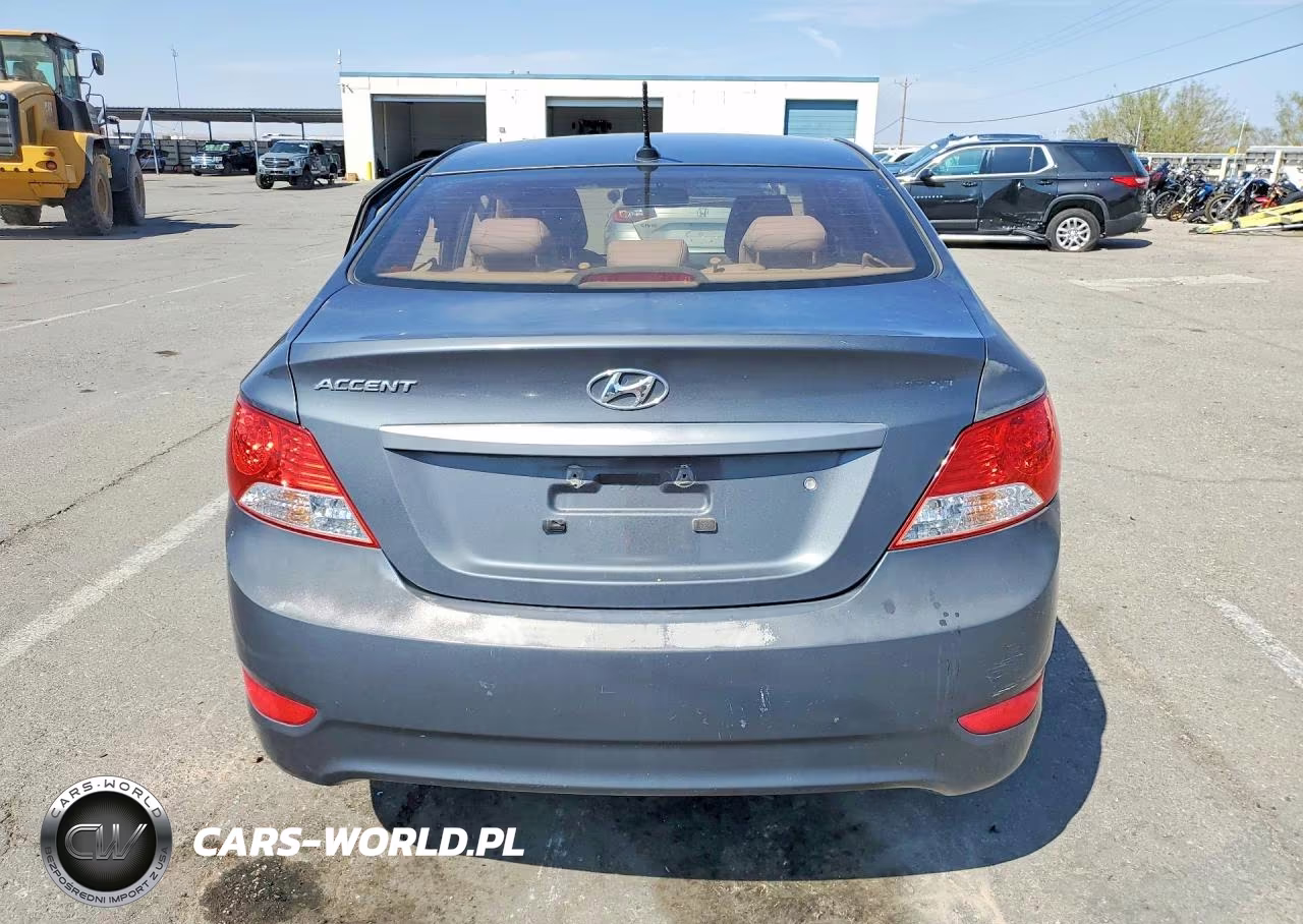 2012 Hyundai Accent Gls VIN:KMHCT4AE1CU229804 - 6