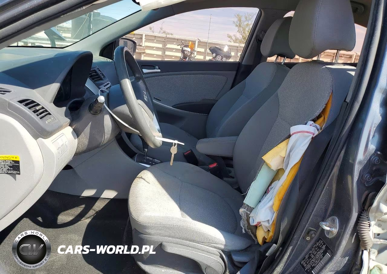 2012 Hyundai Accent Gls VIN:KMHCT4AE1CU229804 - 7