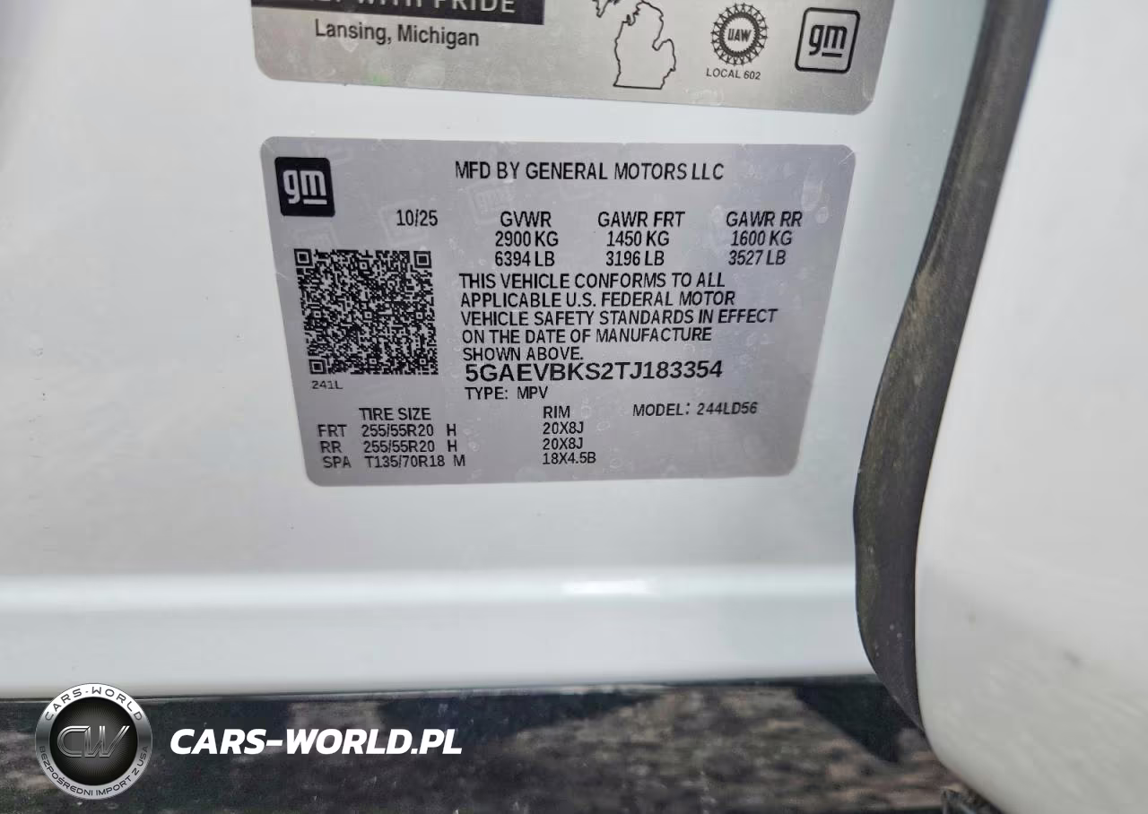 2026 Buick Enclave Sport Touring VIN:5GAEVBKS2TJ183354 - 12