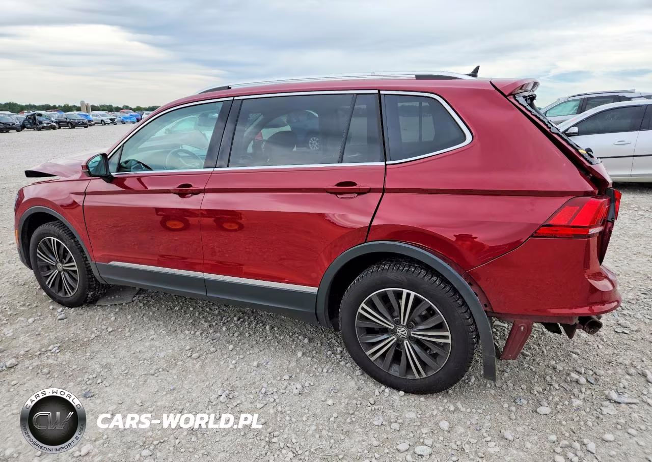 2018 Volkswagen Tiguan Se VIN:3VV2B7AX7JM014761 - 2