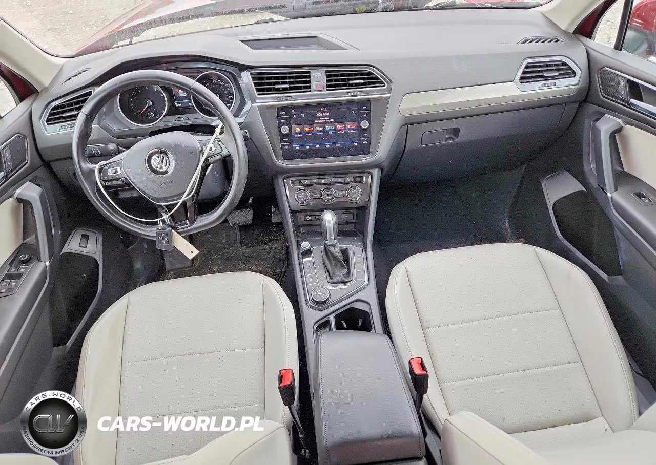 2018 Volkswagen Tiguan Se VIN:3VV2B7AX7JM014761 - 8