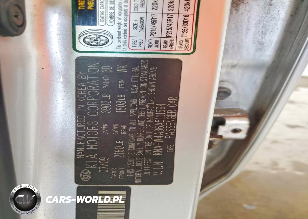 2010 Kia Forte Sx VIN:KNAFW4A36A5111694 - 12
