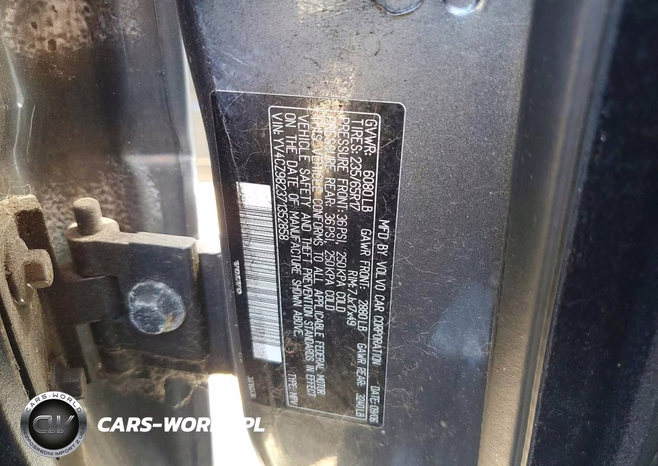 2007 Volvo Xc90 3.2 VIN:YV4CZ982371352858 - 13