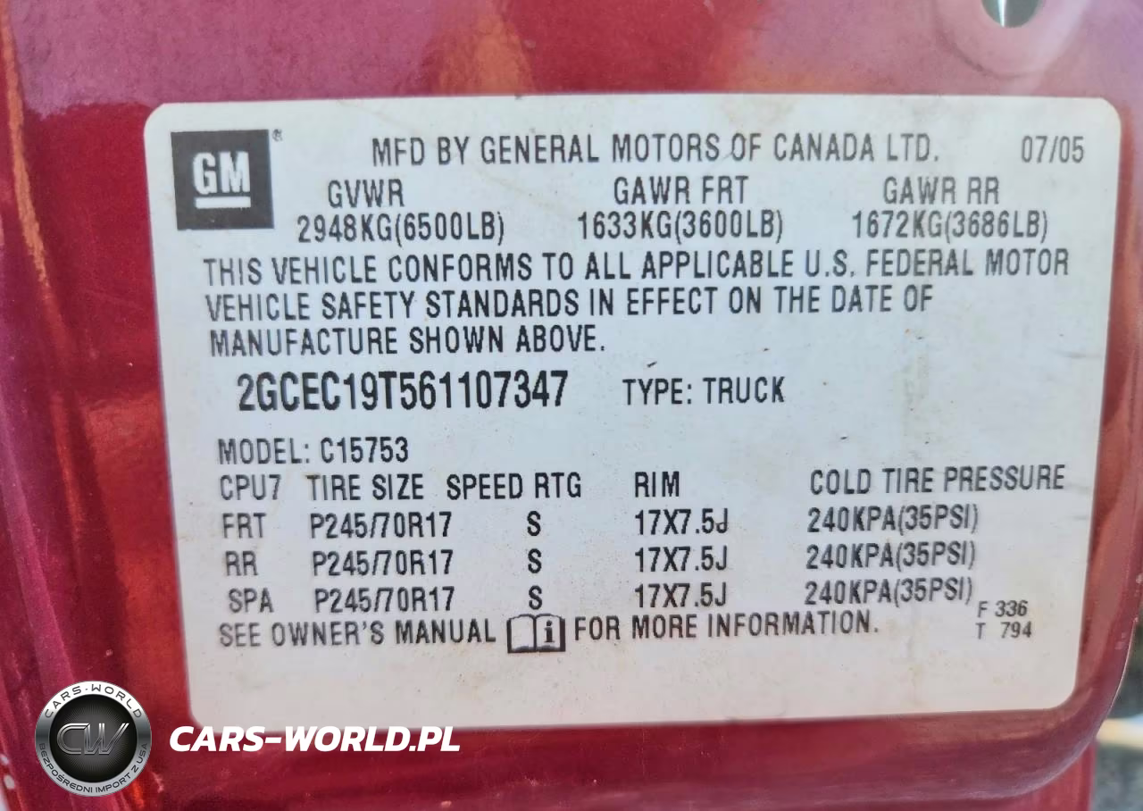 2006 Chevrolet Silverado C1500 VIN:2GCEC19T561107347 - 12
