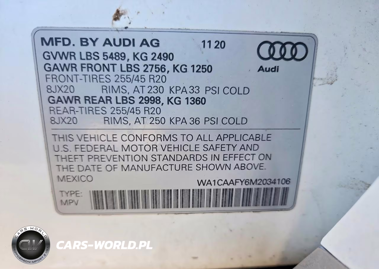 2021 Audi Q5 Prestige VIN:WA1CAAFY6M2034106 - 13