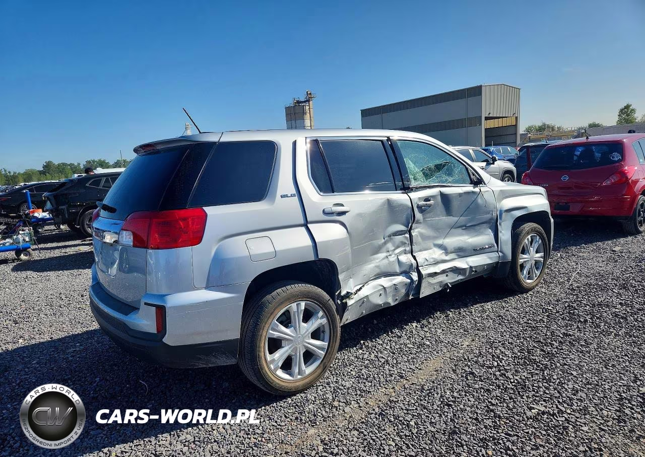 2017 GMC Terrain Sle VIN:2GKALMEKXH6201635 - 3