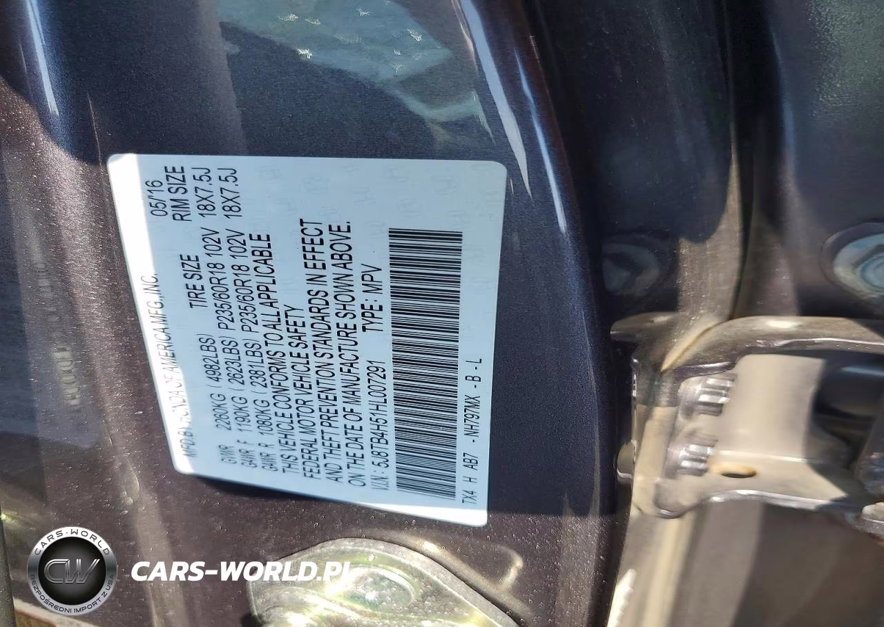 2017 Acura Rdx Technology VIN:5J8TB4H51HL007291 - 14