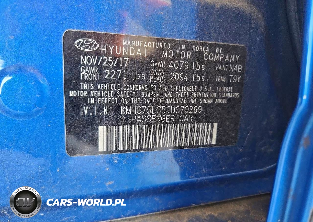 2018 Hyundai Ioniq Sel VIN:KMHC75LC5JU070269 - 12