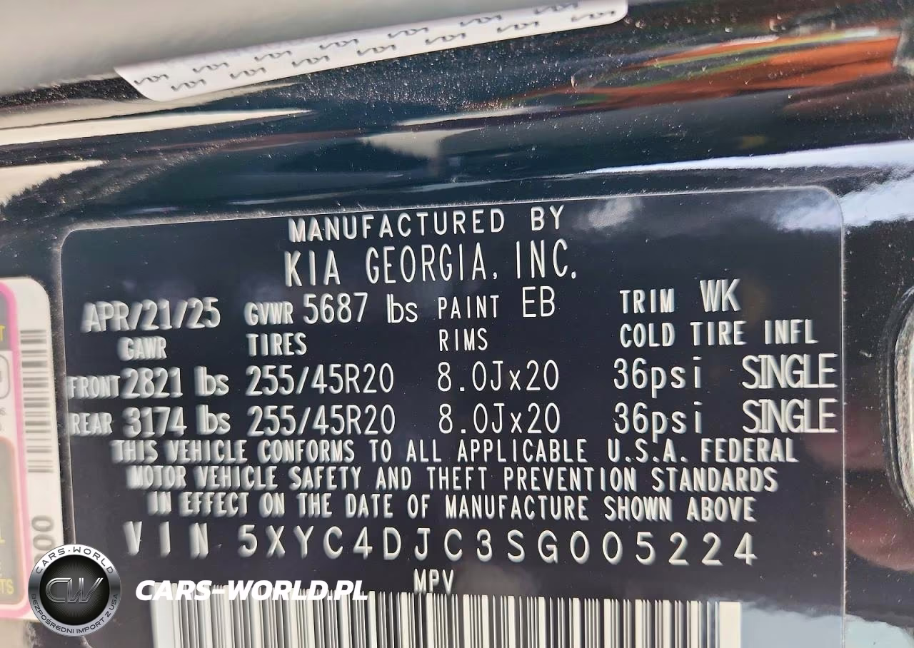 2025 Kia Ev6 Gt Line VIN:5XYC4DJC3SG005224 - 13