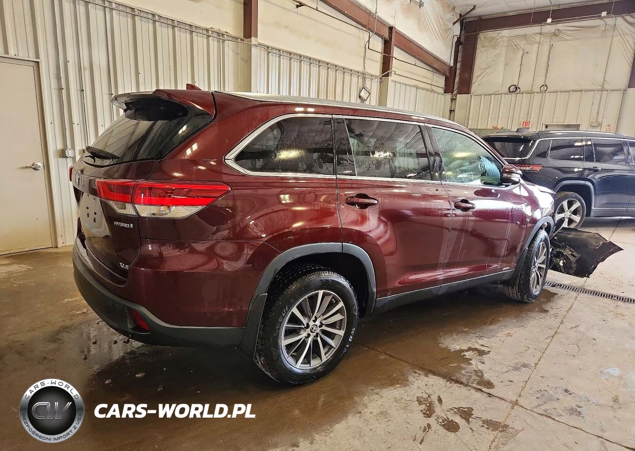 2019 Toyota Highlander Hybrid Xle VIN:5TDJGRFH1KS063612 - 3