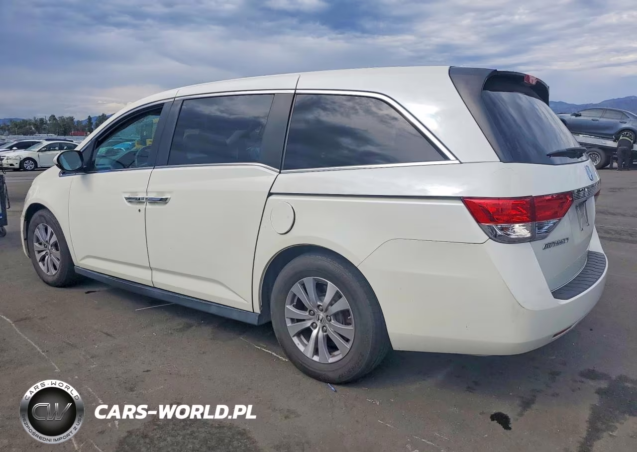 2017 Toyota Odyssey Exl VIN:5FNRL5H64HB019104 - 2