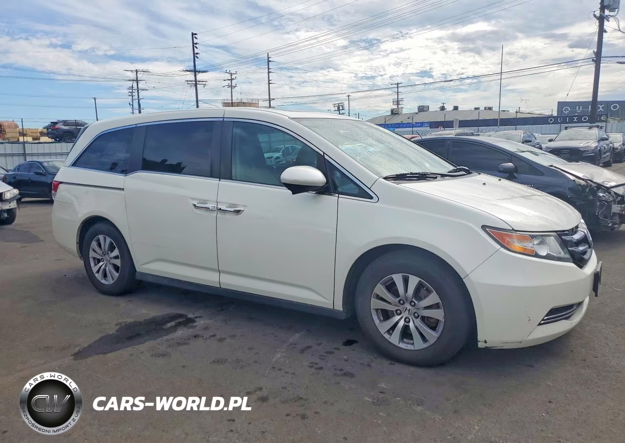 2017 Toyota Odyssey Exl VIN:5FNRL5H64HB019104 - 4