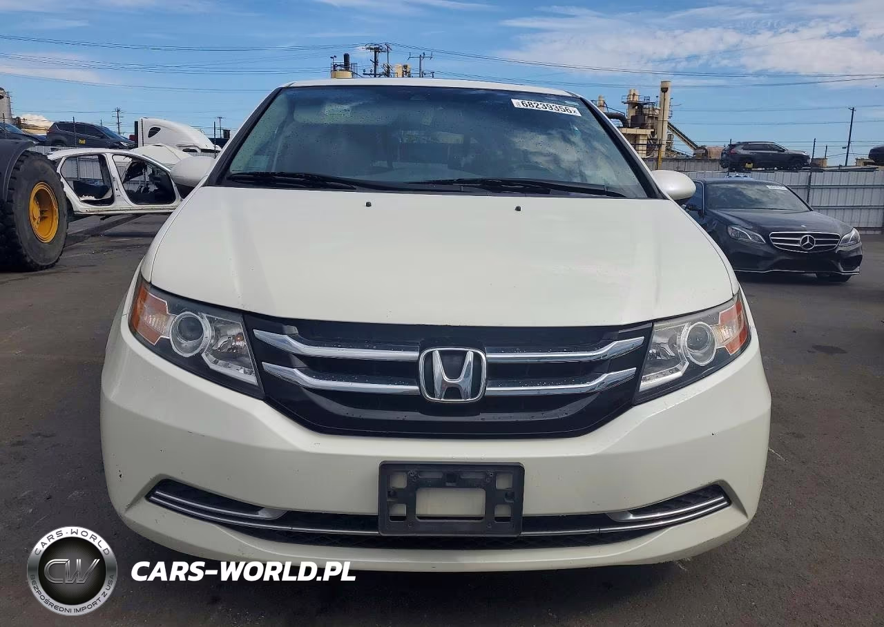 2017 Toyota Odyssey Exl VIN:5FNRL5H64HB019104 - 5