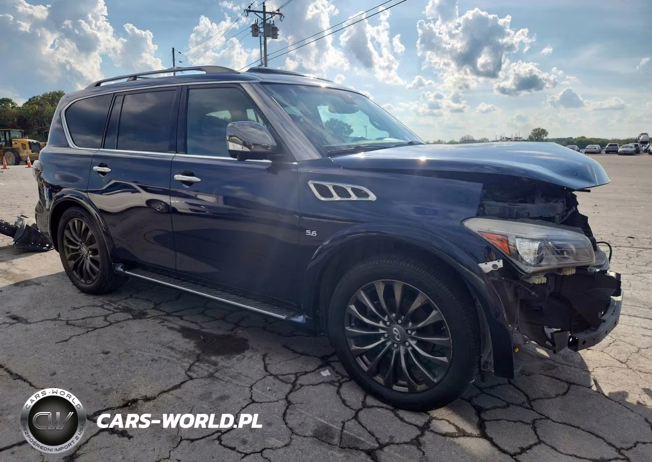 2017 Infiniti Qx80 Limited VIN:JN8AZ2NE1H9151547 - 4