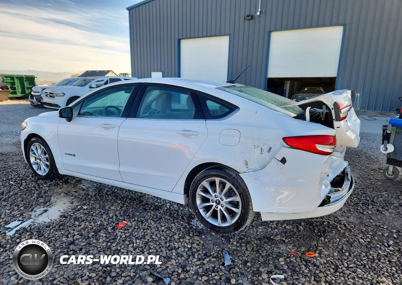 2017 Ford Fusion Se Hybrid VIN:3FA6P0LU3HR357663 - 2