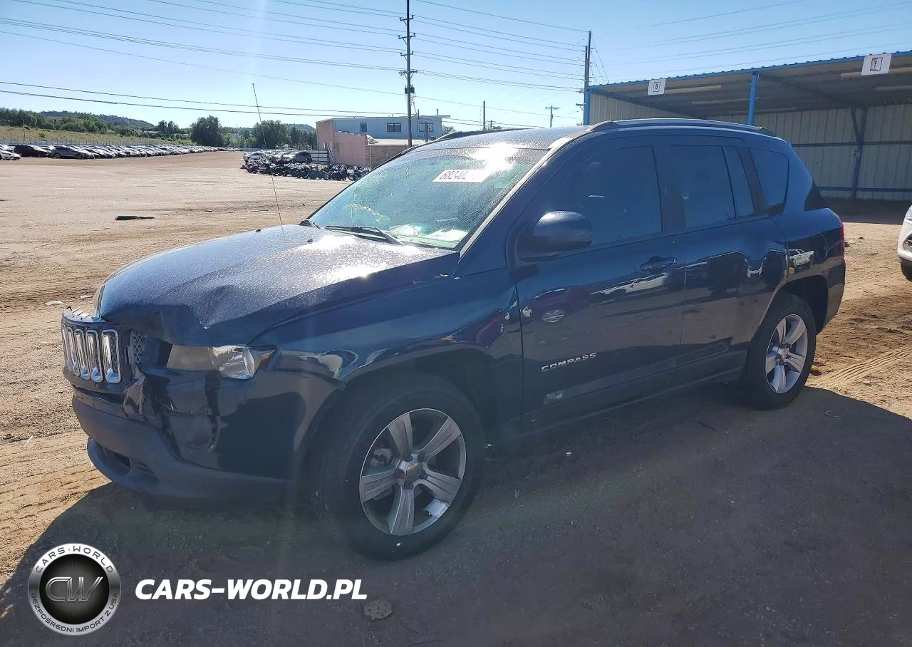 2017 Jeep Compass Latitude VIN:1C4NJDEB3HD104717 - 1