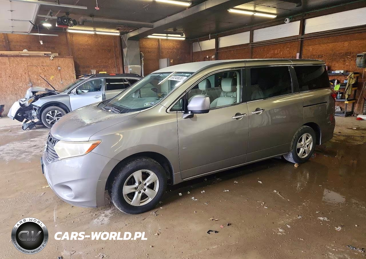2012 Nissan Quest 3.5 S VIN:JN8AE2KP9C9043557 - 1