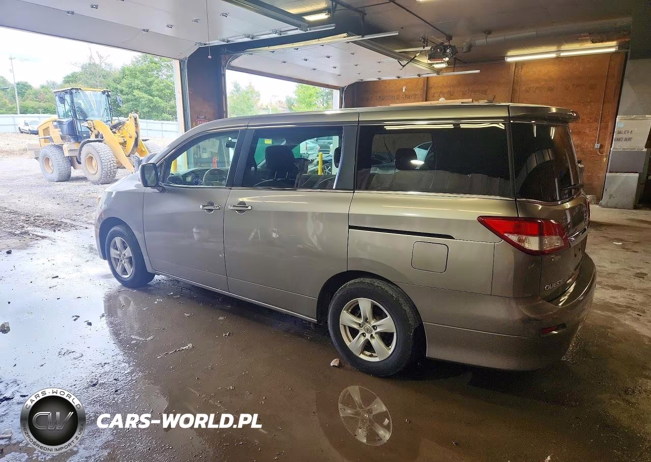 2012 Nissan Quest 3.5 S VIN:JN8AE2KP9C9043557 - 2
