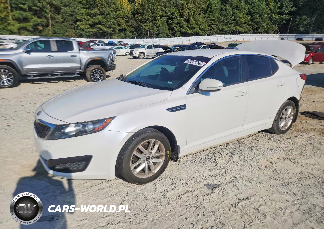 2011 Kia Optima Lx VIN:KNAGM4A77B5130091 - 1