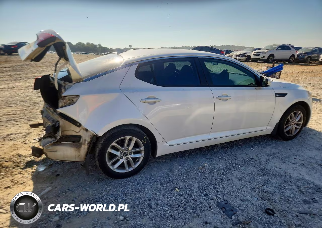 2011 Kia Optima Lx VIN:KNAGM4A77B5130091 - 3