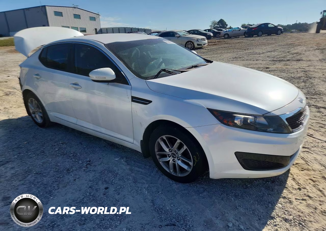 2011 Kia Optima Lx VIN:KNAGM4A77B5130091 - 4