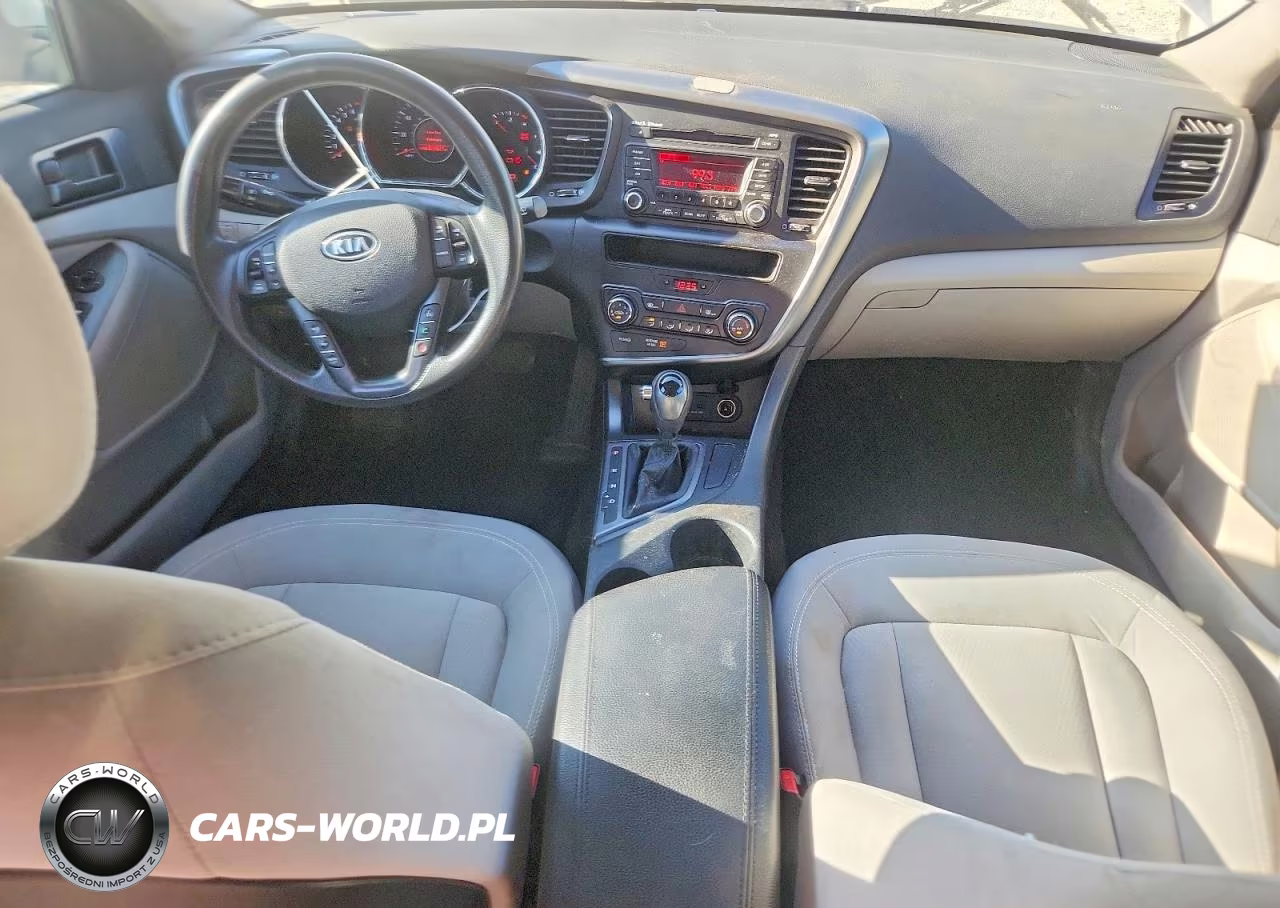2011 Kia Optima Lx VIN:KNAGM4A77B5130091 - 8