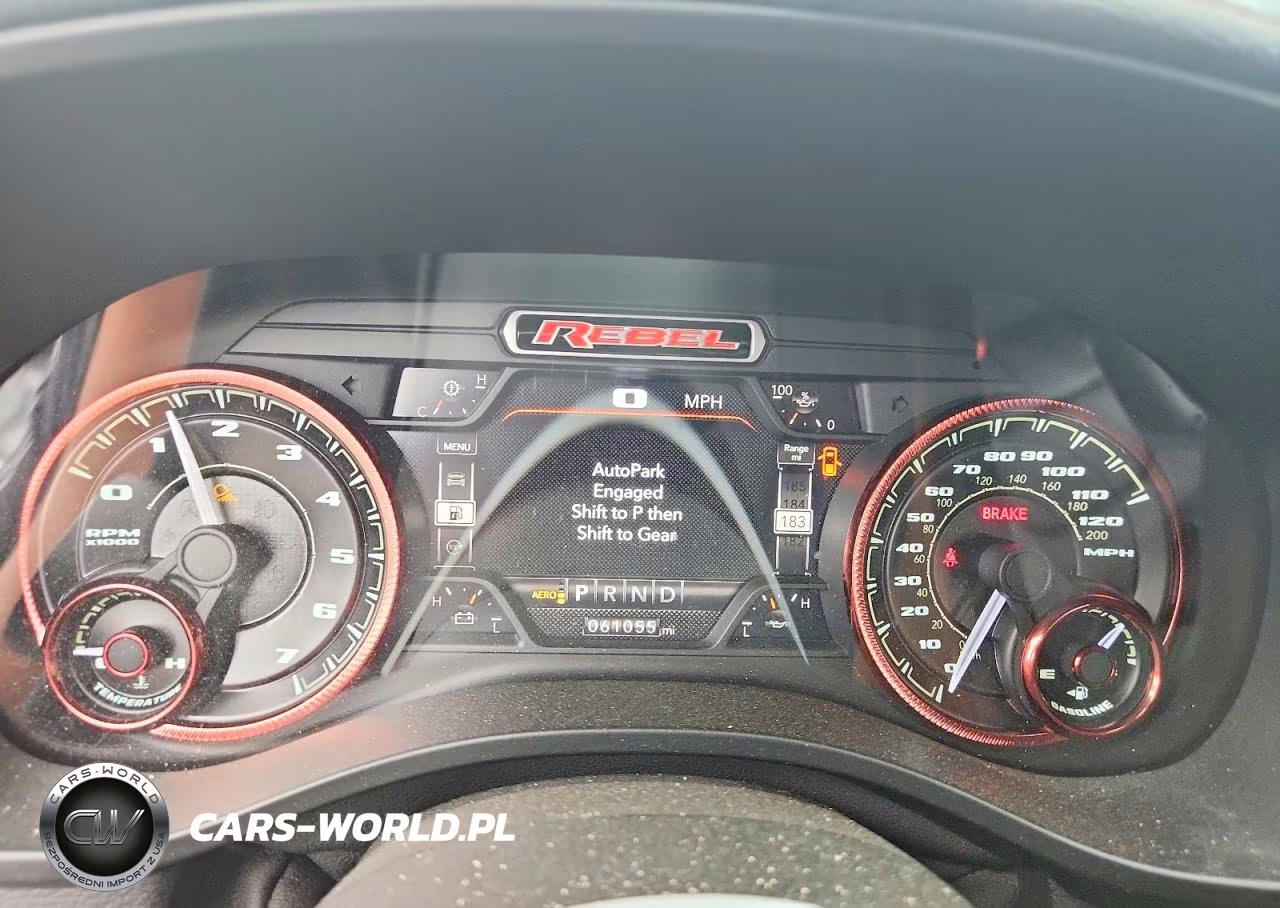 2019 Ram 1500 Rebel VIN:1C6SRFLT2KN812260 - 9