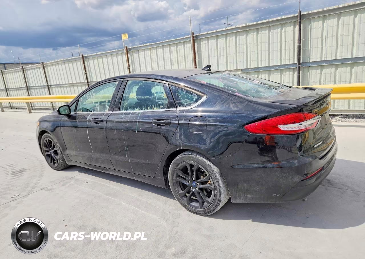 2019 Ford Fusion Se VIN:3FA6P0HDXKR231686 - 2