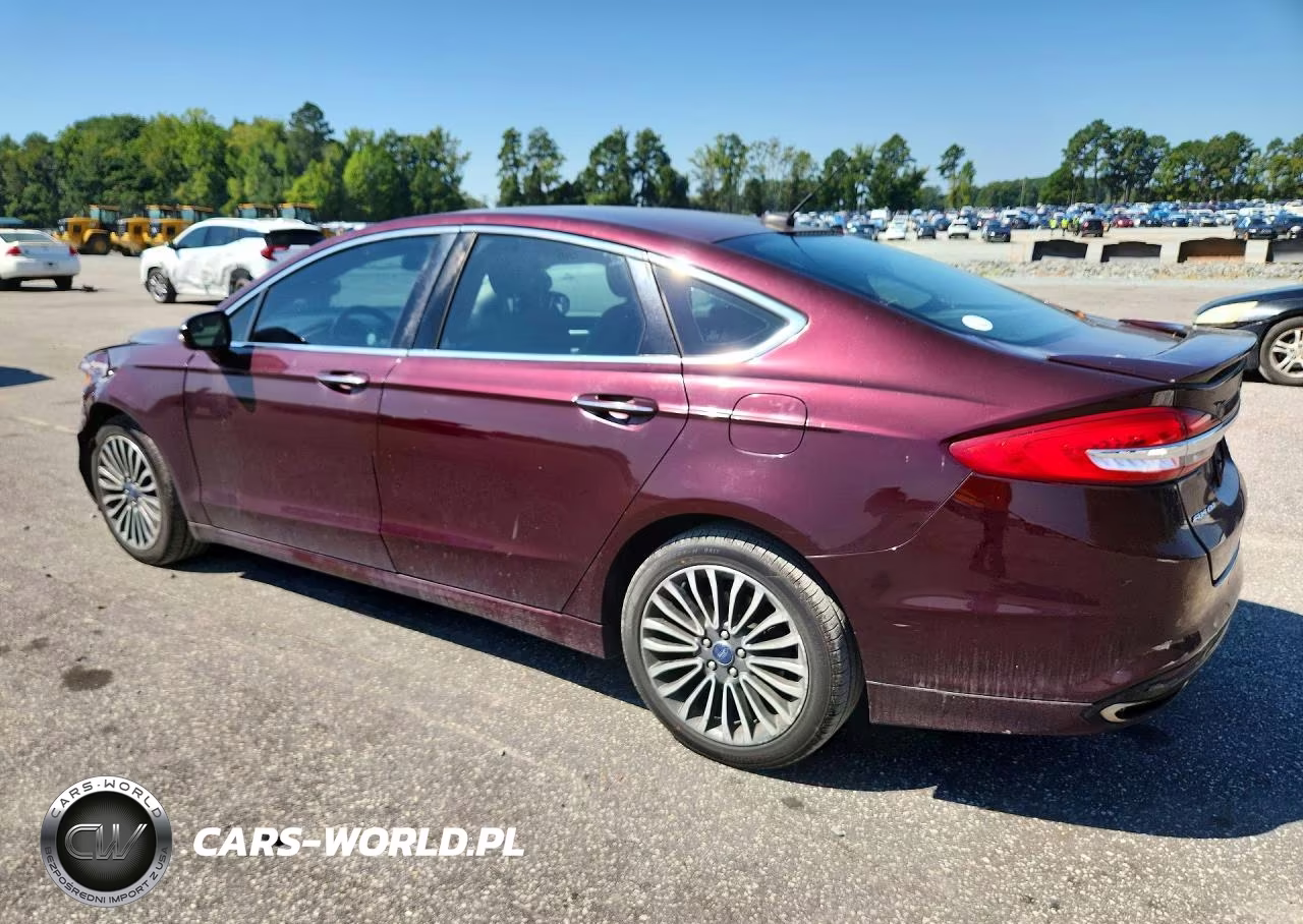 2017 Ford Fusion Titanium VIN:3FA6P0K91HR124796 - 2