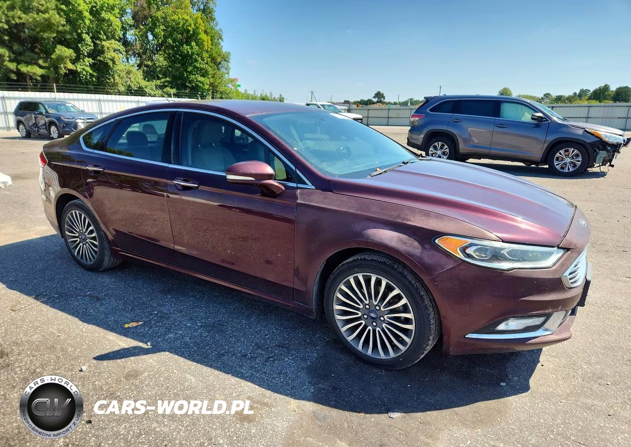 2017 Ford Fusion Titanium VIN:3FA6P0K91HR124796 - 4