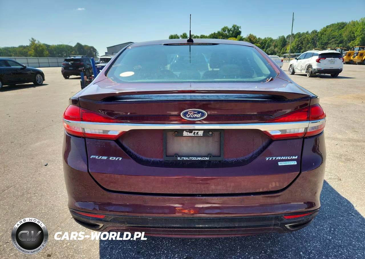 2017 Ford Fusion Titanium VIN:3FA6P0K91HR124796 - 6
