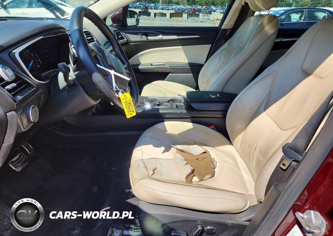 2017 Ford Fusion Titanium VIN:3FA6P0K91HR124796 - 7