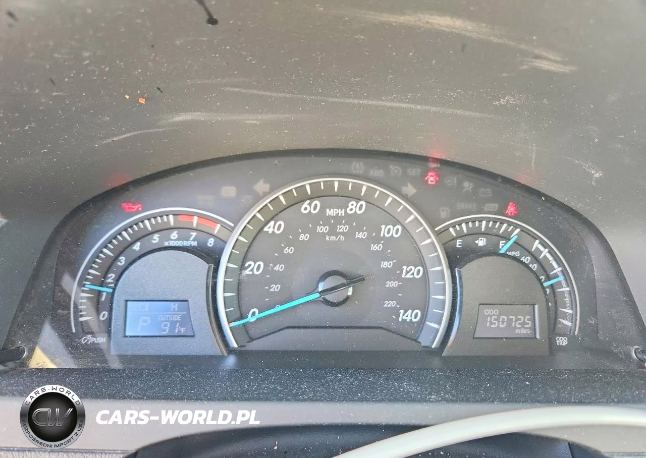 2012 Toyota Camry Le VIN:4T4BF1FK8CR222807 - 9
