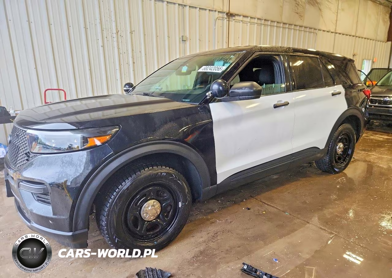 2021 Ford Explorer Police Interceptor VIN:1FM5K8AW3MNA07238 - 1