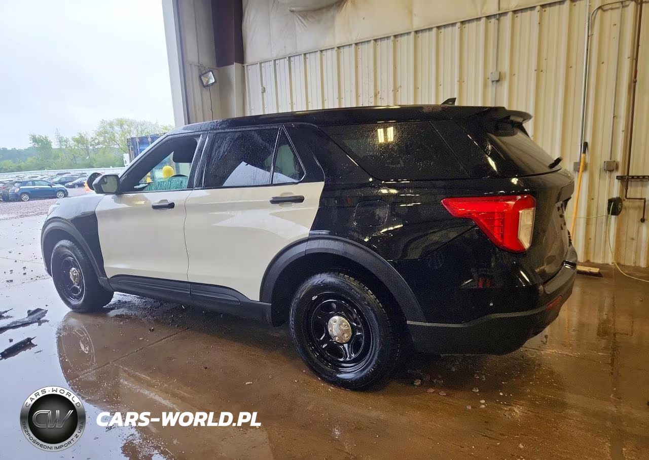 2021 Ford Explorer Police Interceptor VIN:1FM5K8AW3MNA07238 - 2
