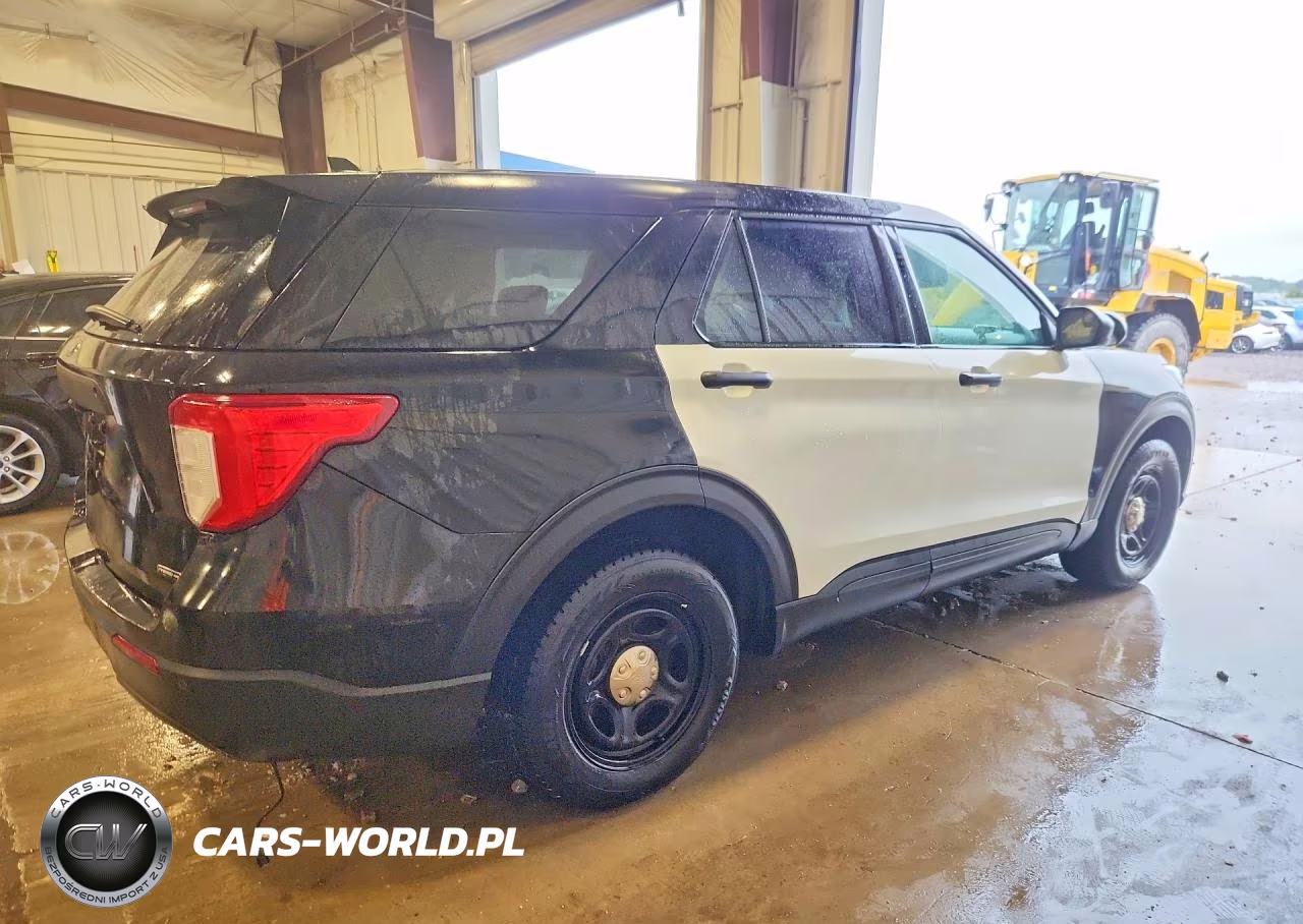 2021 Ford Explorer Police Interceptor VIN:1FM5K8AW3MNA07238 - 3