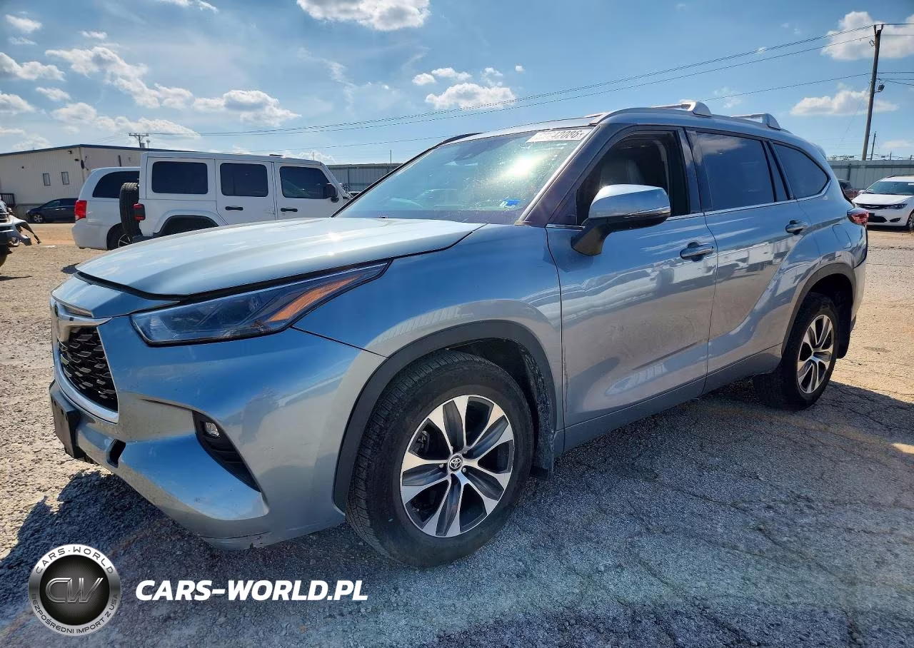 2022 Toyota Highlander Xle VIN:5TDGZRBH6NS227144 - 1