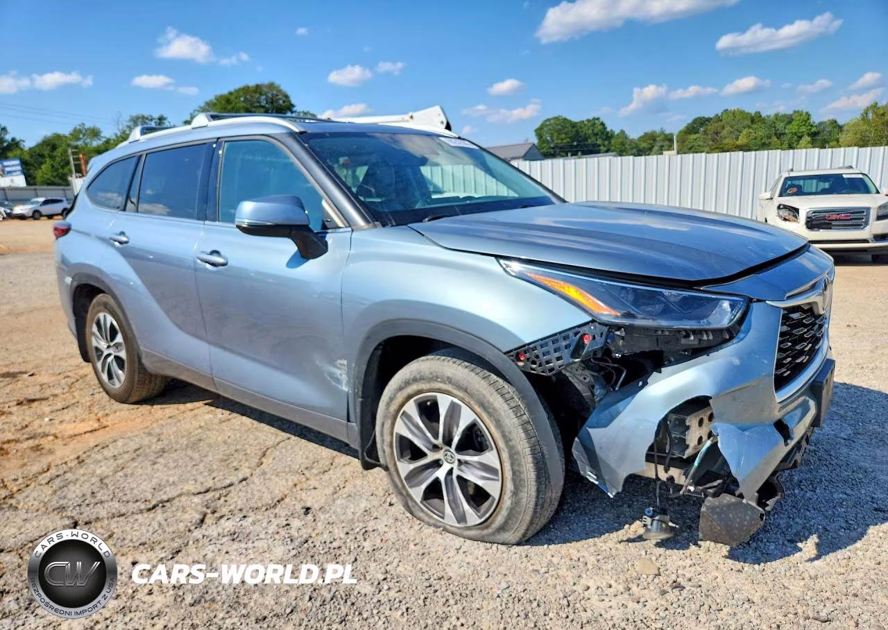 2022 Toyota Highlander Xle VIN:5TDGZRBH6NS227144 - 4
