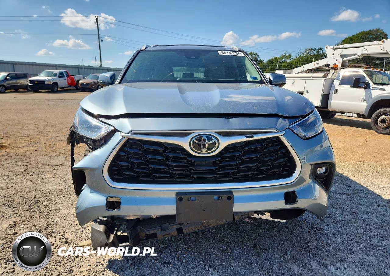 2022 Toyota Highlander Xle VIN:5TDGZRBH6NS227144 - 5