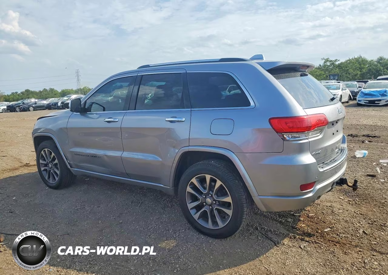 2017 Jeep Grand Cherokee Overland VIN:1C4RJFCG3HC695536 - 2