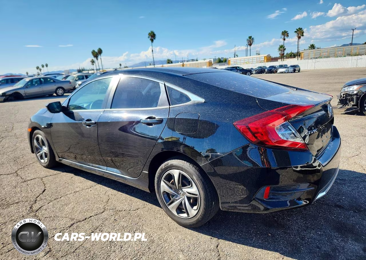 2020 Honda Civic Lx VIN:19XFC2F63LE212170 - 2