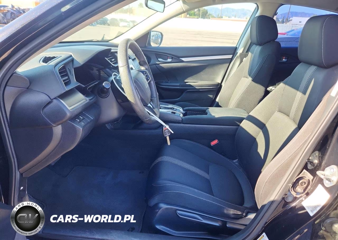 2020 Honda Civic Lx VIN:19XFC2F63LE212170 - 7