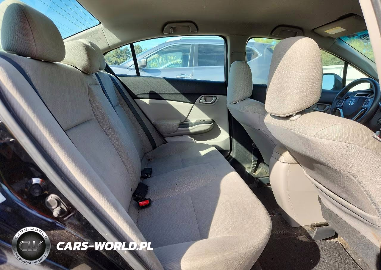 2013 Honda Civic Lx VIN:19XFB2F51DE054987 - 10